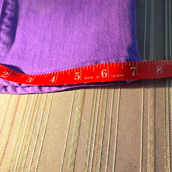 Chico's Dark Lavender Cropped Denim Pants Chico's 0.5 (size 6) - Picture 14 of 16